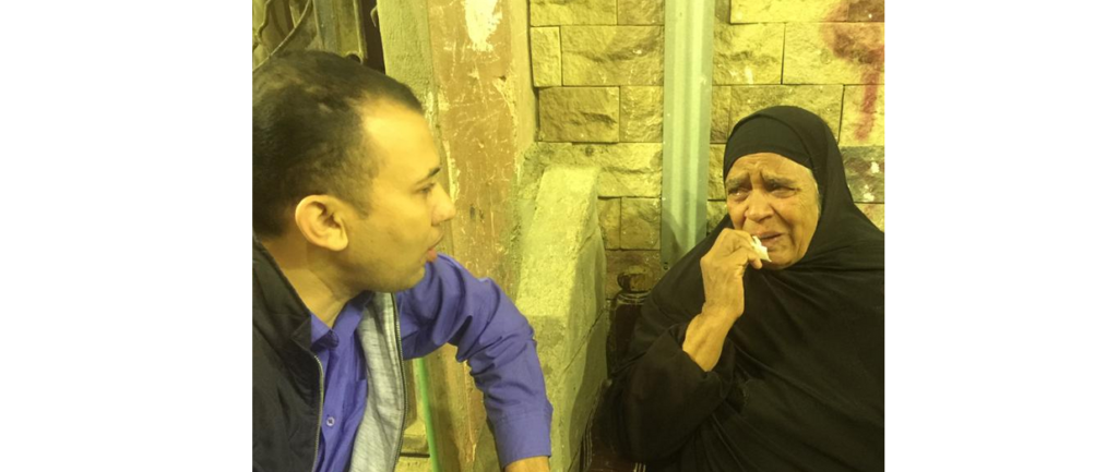 اهل احمد عيد قطار الاسكندرية